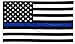 Thin Blue Line American Flag - 3 by 5 Foot Flag with Grommets