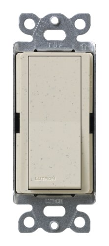 Lutron SC-1PS-LS Diva 15-Amp, 120-Volt to 277-Volt Single-pole Switch in Limestone
