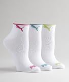 Puma Women's Ankle Athletic Socks 3-Pack Hosiery