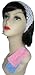 Apparel : Ballerina Elastic Headwrap Head band~ 3" Wide~Pink, Blue or White