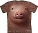 The Mountain Pig Face Mens T-shirt Tee