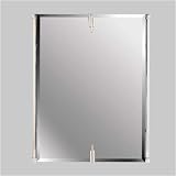 Kichler Polished Nickel Square Bathroom Mirror