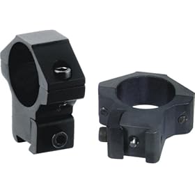  Leapers Accushot 1 Rings, Medium, 3/8 Dovetail, 4 Screws/Cap