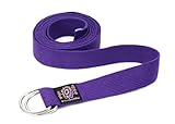 Yoga Studio Belt Strap. Metal D-Ring Buckle