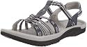 Earth Puerta grau 5000750 Damen Sandalen