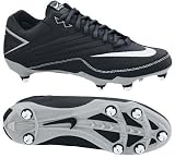 Nike 396238011 Super Speed D Men's Football Cleats (Black/White)