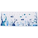 Case Star Ocean series White Keyboard Silicone Cover Skin With The Seaweed And Fish Pattern for Macbook 13-Inch Unibody / Macbook Pro 13, 15, 17 inches + Case Star Cellphone Bag