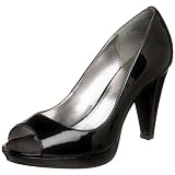 AK Anne Klein Womens Evalyn Peep-Toe Pump