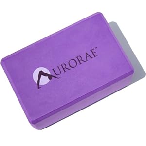 Aurorae - Eva Foam Yoga Block, 4-inch Extra Wide, Eco-safe and Biodegradable