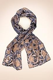 Pure Silk Floral Lightweight Scarf