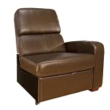BellO HTS102BN Right-Arm Reclining Chair (Brown)