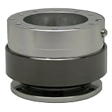 UNIVERSAL QUICK RELEASE STEERING WHEEL HUB ADAPTOR CHROME/GUNMETAL