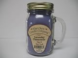 13oz LAVENDER CHAMOMILE Scented Jar Candle (Our Own Candle Company Brand) Made in USA - 100 hr burn time