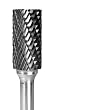 CARBIDE BUR GROBET MADE IN U.S.A. CYLINDER END CUT 3/4X1X1/4 DOUBLE CUT