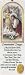 12 Mini-Bookmark Remembrances with Communion Prayer in Spanish, 2.25" x 6" - Girl