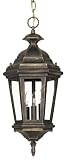 Kenroy Home 16315AP Estate 3-Light Hanging Lantern, Antique Patina