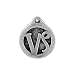 Capricorn the Goat, Zodiac Talisman Pewter Pendant on Corded Necklace