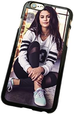 NONGCHAO TM iPhone 6 Plus (5.5") iPhone 6s Plus Selena Gomez Hard Case Back Cover Laser Technology (Pattern 6)(Black)