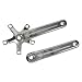 Bulletproof BMX Crankarm Set 170mm 110 BCD Forged Silver