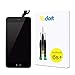 Yodoit for iPhone 6s Plus LCD Display and Digitizer Assembly Glass Touch Screen Replacement with Frame Spare Parts (Front Camera, Sensor Flex, Home Button, Earpiece Speaker) + Tool (5.5 inches Black)