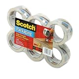 3M/COMMERCIAL TAPE DIV. / MMM35006 / Scotch 3500 Packaging Tape, 2 x 55 Yards, 3 Core, Clear, Six per Box / Sold as 1 PK