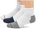 IZOD Men's Performx Quarter Top Moisture Management Active Sock, 3-Pack Image