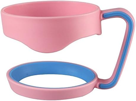 Handle for Yeti Rambler 30 oz Tumblers, Rtic, Sic Cup and more（Only Pink Handle）