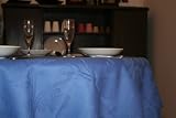 Nydel - Nappe de table Tocade Bleu - Rectangulaire 160X260