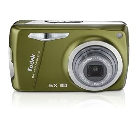 Kodak EasyShare M575 Digital Camera - Green (14MP, 5x Optical Zoom) 3.0 inch LCD