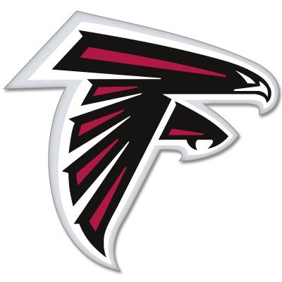Atlanta Falcons NFL Football bumper sticker decal 5