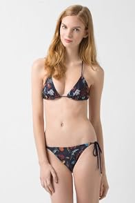 Under Sea Print String Bikini Bottom