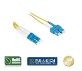 30 meter 100ft feet LSZH Fiber Optic cable LC SC 9/125 Singlemode duplex PARADIGM Image of 30 meter 100ft feet LSZH Fiber Optic cable LC SC 9/125 Singlemode duplex PARADIGM
