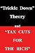 Trickle Down Theory and Tax Cuts for the Rich