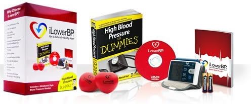 iLowerBP Standard- Lower Blood Pressure Naturally includes Wristband Blood Pressure Monitor with Bonus Sample 20ct Citrulife Cholesterol Control Supplement by iLowerBP