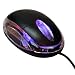 Small Black USB Wired Optical Light Scroll Wheel Mice Mouse for PC Laptop Computer