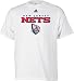 Search : New Jersey Nets White Adidas True T-Shirt