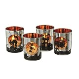 Midwest-CBK Halloween Tealight Holders - Set of 4