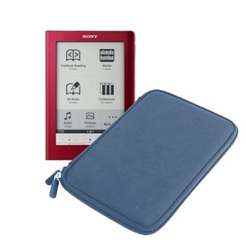 DURAGADGET Etui housse rigide, en EVA Bleu résistant à l'eau pour lecteur de livre électronique Sony Reader Touch Pocket, PRS T1 et PRS-T2 DURAGADGET Etui housse rigide, en EVA Bleu résistant à l'eau pour lecteur de livre électronique Sony Reader Touch Pocket, PRS T1 et PRS-T2