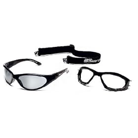 Body Specs BSG Polarized Sunglasses with Black Matte Frame and Grey Polarized Lens