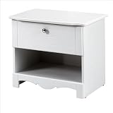 Nexera 310103 Dixie Night Stand Nightstand, White