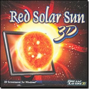 Red Solar Sun 3D Screensaver