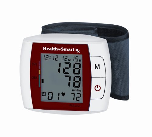 Mabis Dmi Healthcare 04-775-001 Healthsmart Premium Digital Blood Pressure Wrist Monitor, White