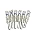 jiexi hwyp Automatically Bow String Activated Lighted Crossbow Arrow Nocks Pack of 6 (Blue)
