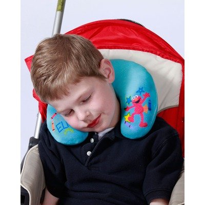 Elmo Travel Combo - Neck Pillow Seat Strap Covers