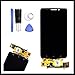Black LCD Touch Screen Digitizer Assembly For Motorola Droid Ultra XT1080 MAXX 1080M.Ship from USA