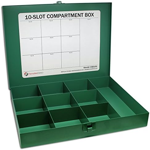 10-Slot Steel Compartment Box - ESB10G