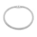 Beaded Magnetic Bracelet in Sterling Silver