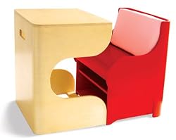 P'Kolino Klick Children's Desk, Red