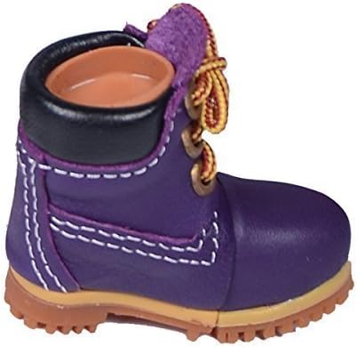 4GB USB Flash Drives Creative Leather High Boots Shoes U Disk,Purple