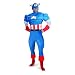 Marvel Captain America Deluxe Muscle Adult Costume - Size 42/46